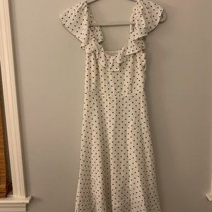 Old Navy Polka Dot Dress with Ruffled Sleeves